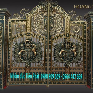 Cổng nhôm đúc 02